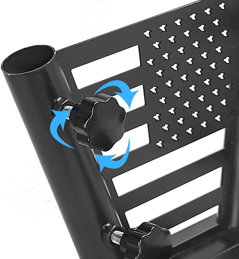 Sidasu Heavy Duty Hitch Flag Pole Holder,Trailer Hitch Flag Pole Holder, Universal Flag Holder for Truck,Car, SUV, Pickup, Camper & Trailer,Compatible with 2" Trailer Receiver - Image 3